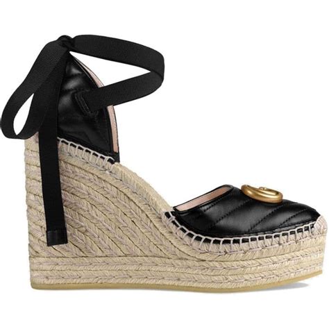 scarpe gucci zeppa|Espadrillas Firmate .